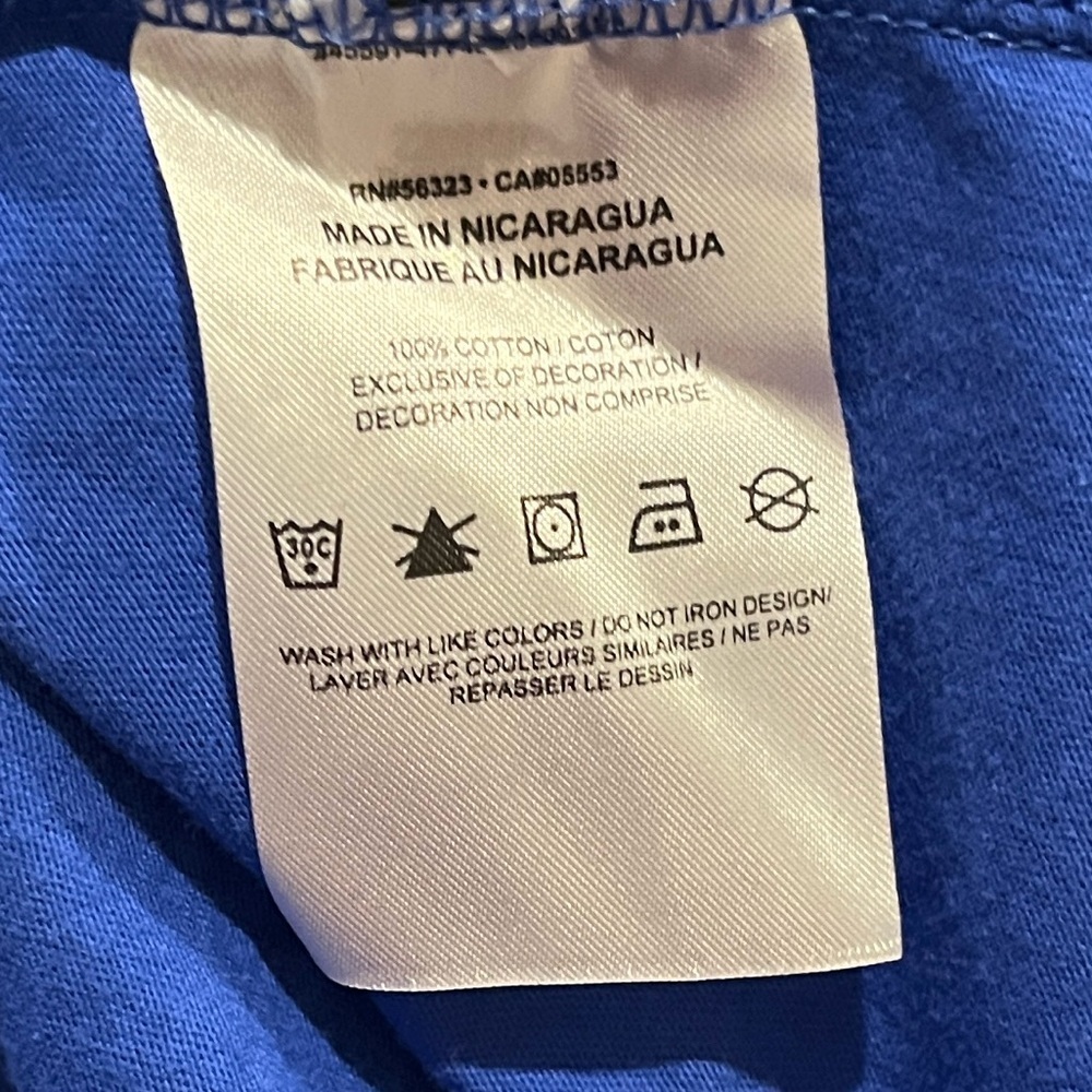 🆕 Nike USWNT 2023 Alex Morgan #13 Away T-Shirt Women’s Size L Royal Blue - Picture 7 of 8